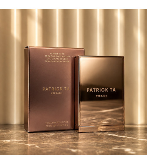 Patrick Ta Дуо - Румяна / Double take creme & powder blush She`s Flushed