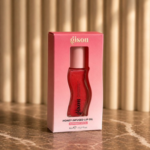 Gisou Масло для губ / Honey Lip Oil Raspberry Swirl