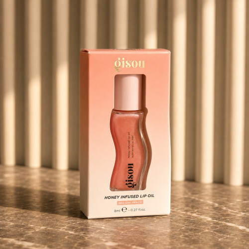 Gisou Масло для губ / Honey Lip Oil Bee-Llini Peach