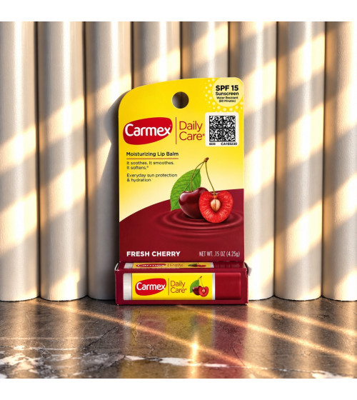 Carmex бальзам для губ "вишня" SPF 15 в стике