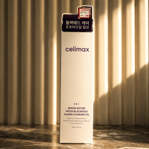 CELIMAX Масло гидрофильное / Derma Nature Fresh Blackhead Jojoba Cleansing Oil 150мл