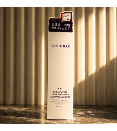CELIMAX Масло гидрофильное / Derma Nature Fresh Blackhead Jojoba Cleansing Oil 150мл