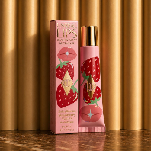 Charlotte Tilbury Масло для губ / Unreal Lips Healthy glow nectar oil Strawberry Vanilla