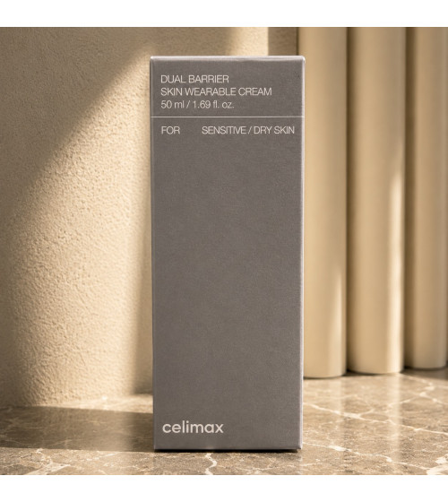 CELIMAX Восстанавливающий крем для лица с церамидами / Dual Barrier Skin Wearable Cream 50мл