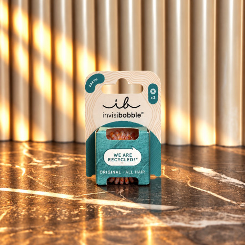 Invisibobble Резинка-браслет для волос ORIGINAL EARTH Save it or Waste it