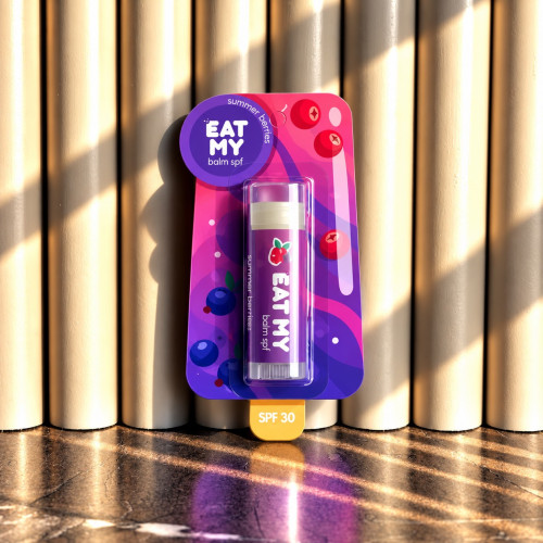 EAT MY бальзам для губ c SPF 30 "Летние ягоды"
